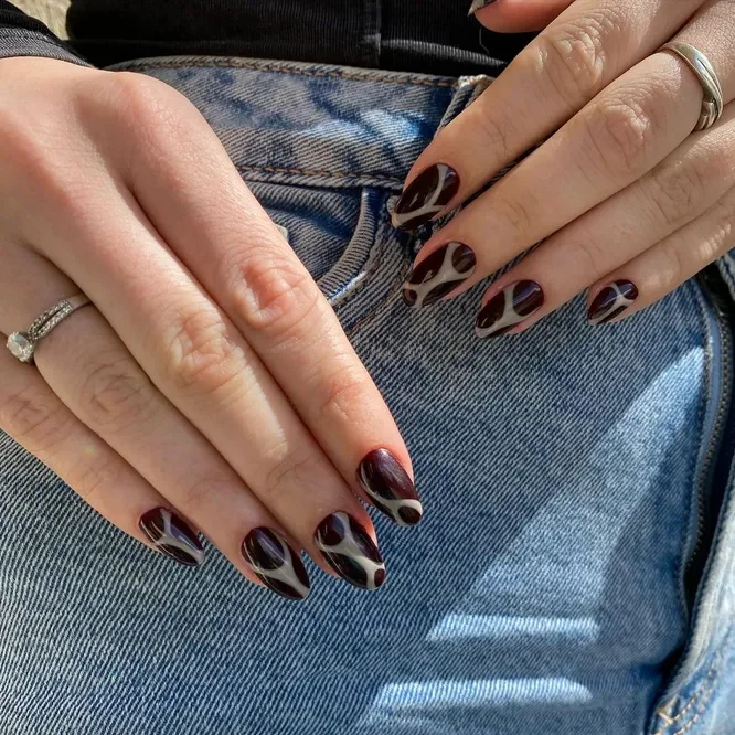Chocolate Brown Fall Nails 2026 Designs: 29 Trendy Ideas