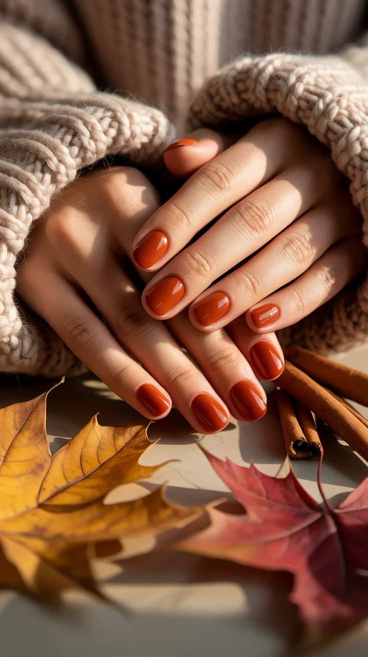 25 Fall Short Nails 2026 That Make Every Autumn Outfit Look More Polished