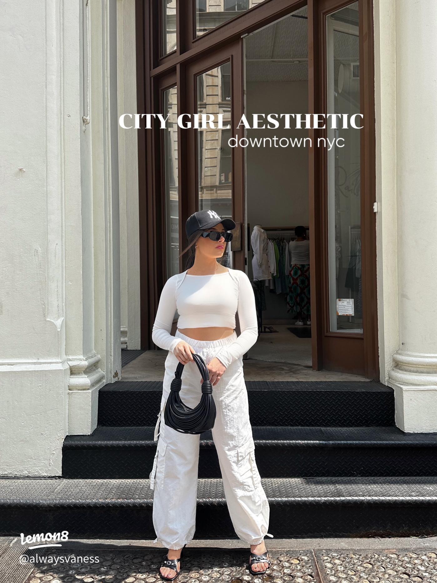 Cargo Pants and Crop Top: Utility-Inspired Downtown Style Cargo Pants and Crop Top: Utility-Inspired Downtown Style — Downtown Girl Outfits