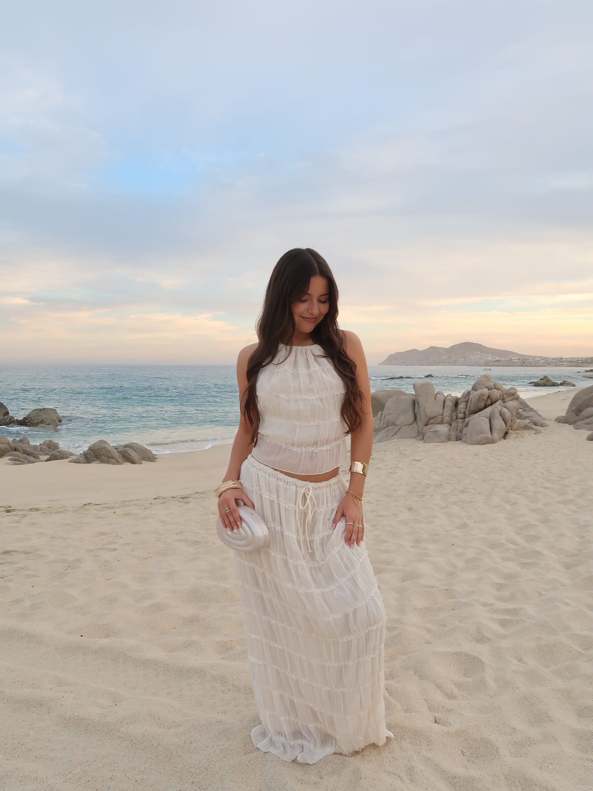 Ivory Gauzy Set for Elevated Vacation Style Ivory Gauzy Set for Elevated Vacation Style — Vacation Outfits