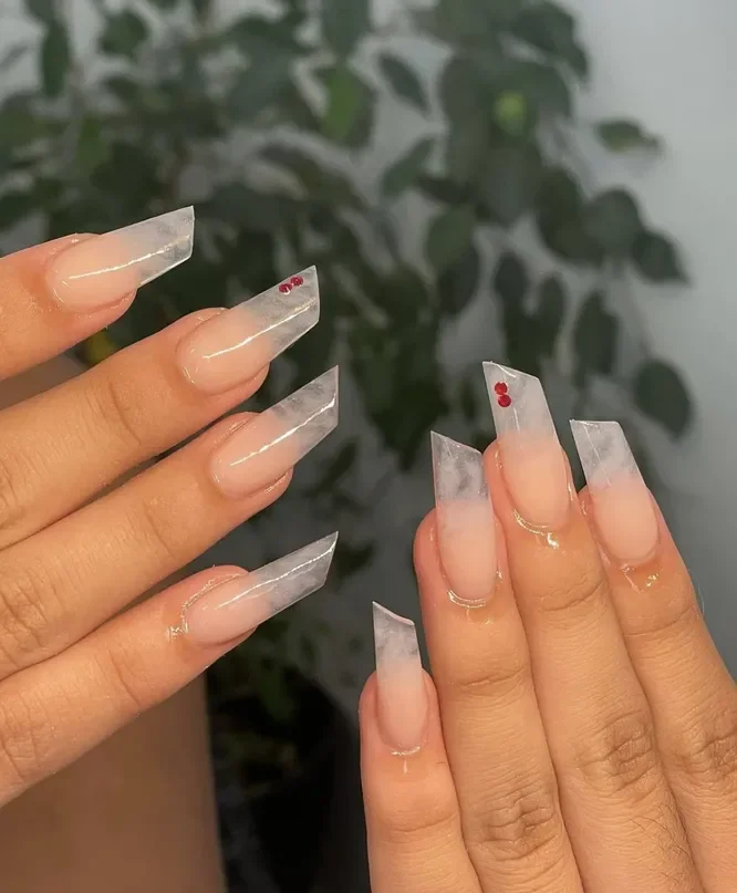 26 Lipstick Nails: The Trendy Nail Shape Everyone Is Talking About