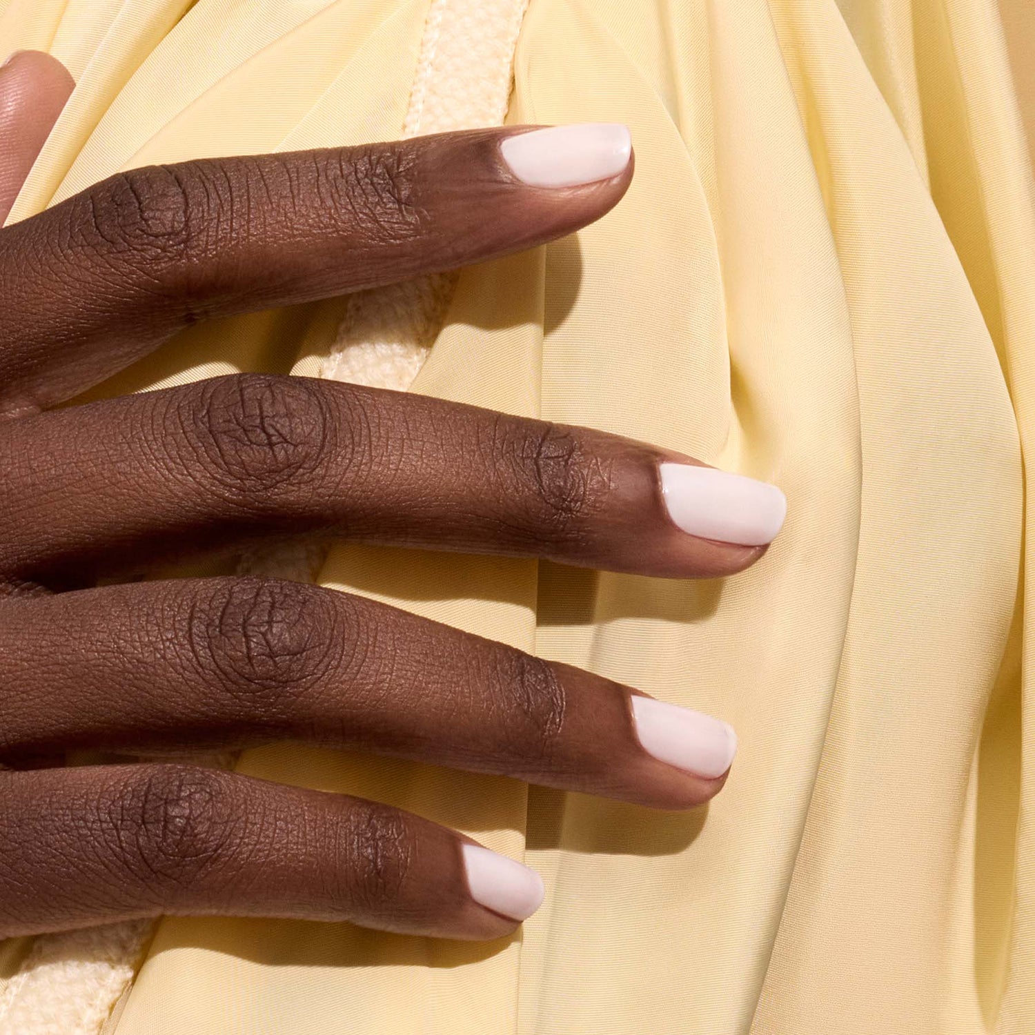 Short Almond Milky Pale Pink — Milky Nails