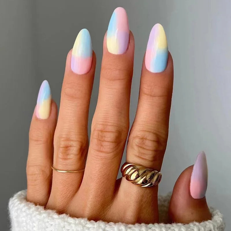 None Visual Idea — Pastel Nails