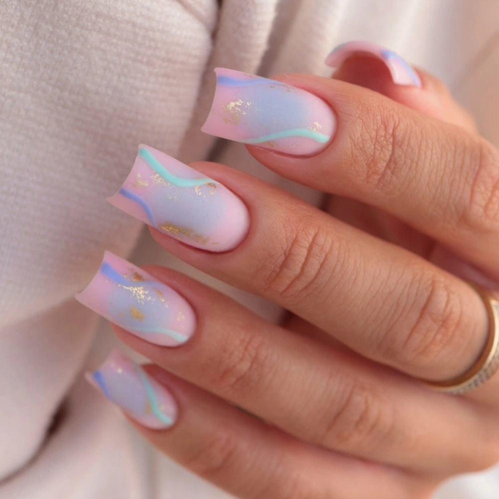 Chic Modern Visual Idea — Pastel Nails