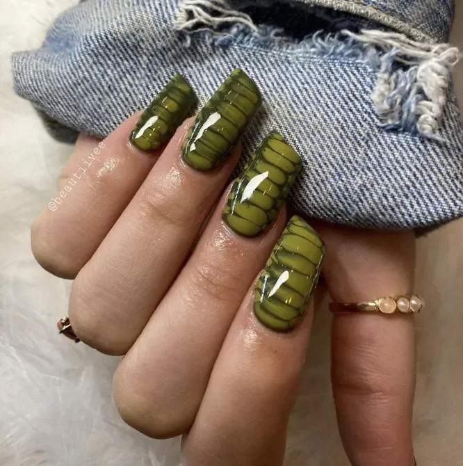 26 Lipstick Nails: The Trendy Nail Shape Everyone Is Talking About