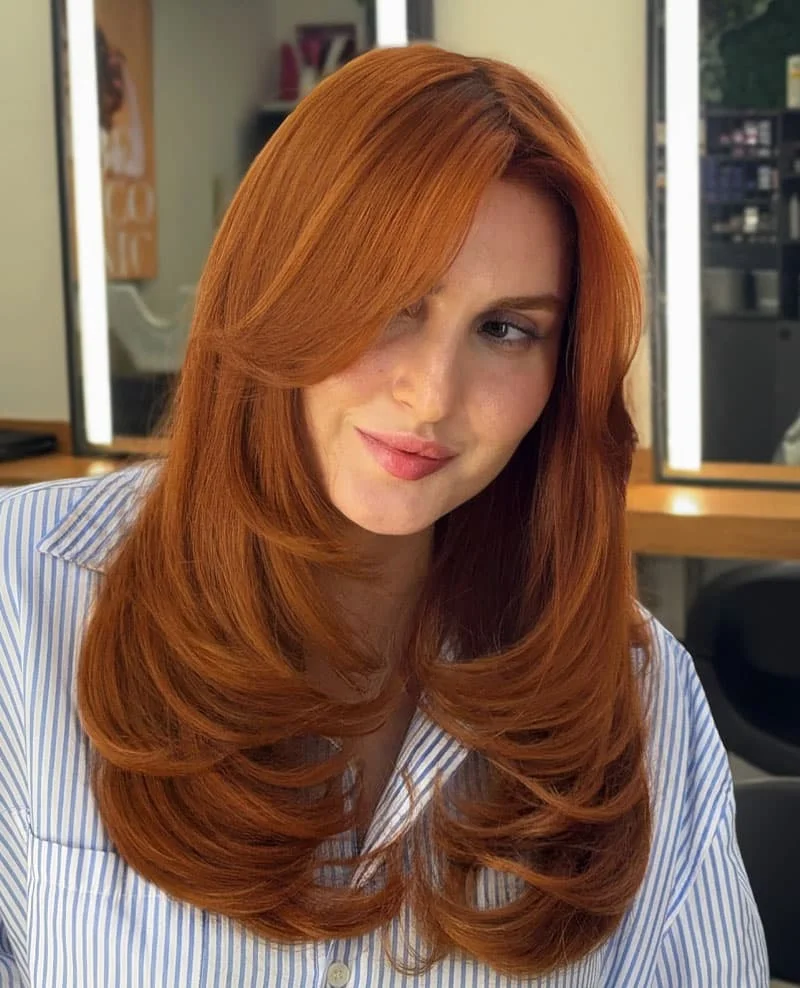 Curtain Bangs for Round Faces: 25 Flattering Ideas for 2026