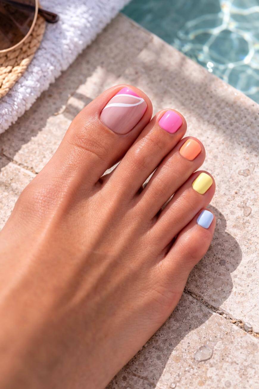 Glossy Visual Idea Glossy Visual Idea — Toe Nail Colors