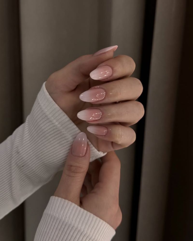Perfect French Ombre Almond Perfect French Ombre Almond — Ombre Nails
