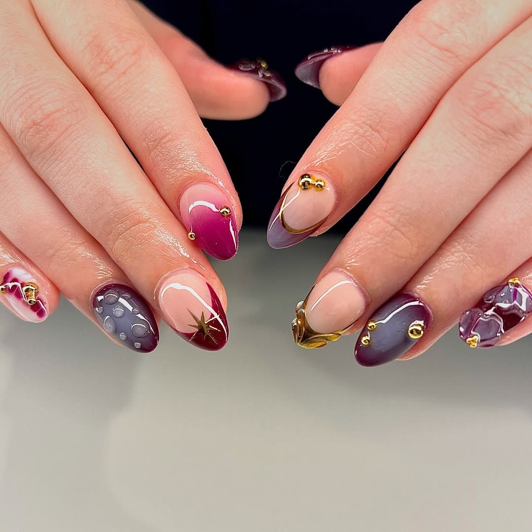 Visual Idea — Acrylic Nails