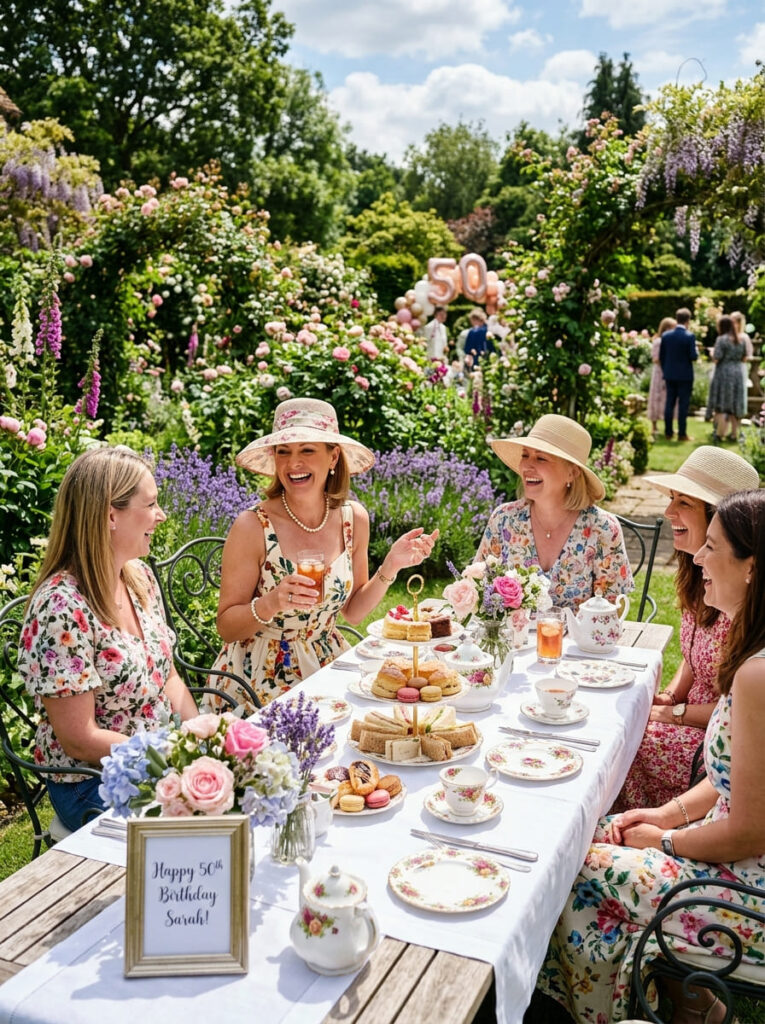 Casual Chic: Floral Print Dresses for a Garden Party Birthday Casual Chic: Floral Print Dresses for a Garden Party Birthday — 50th Birthday Outfits
