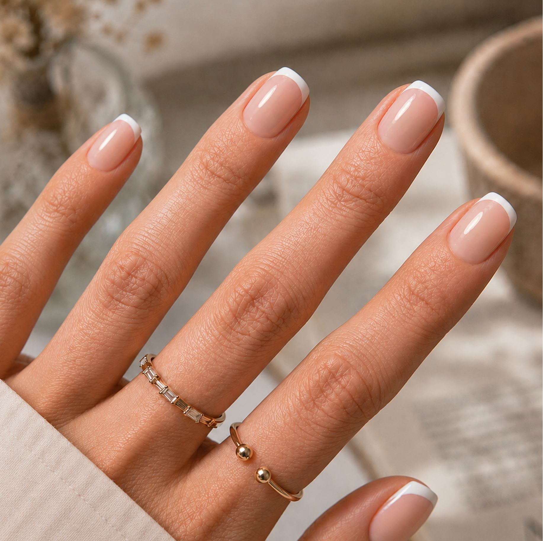 Glossy Visual Idea Glossy Visual Idea — Engagement Nails