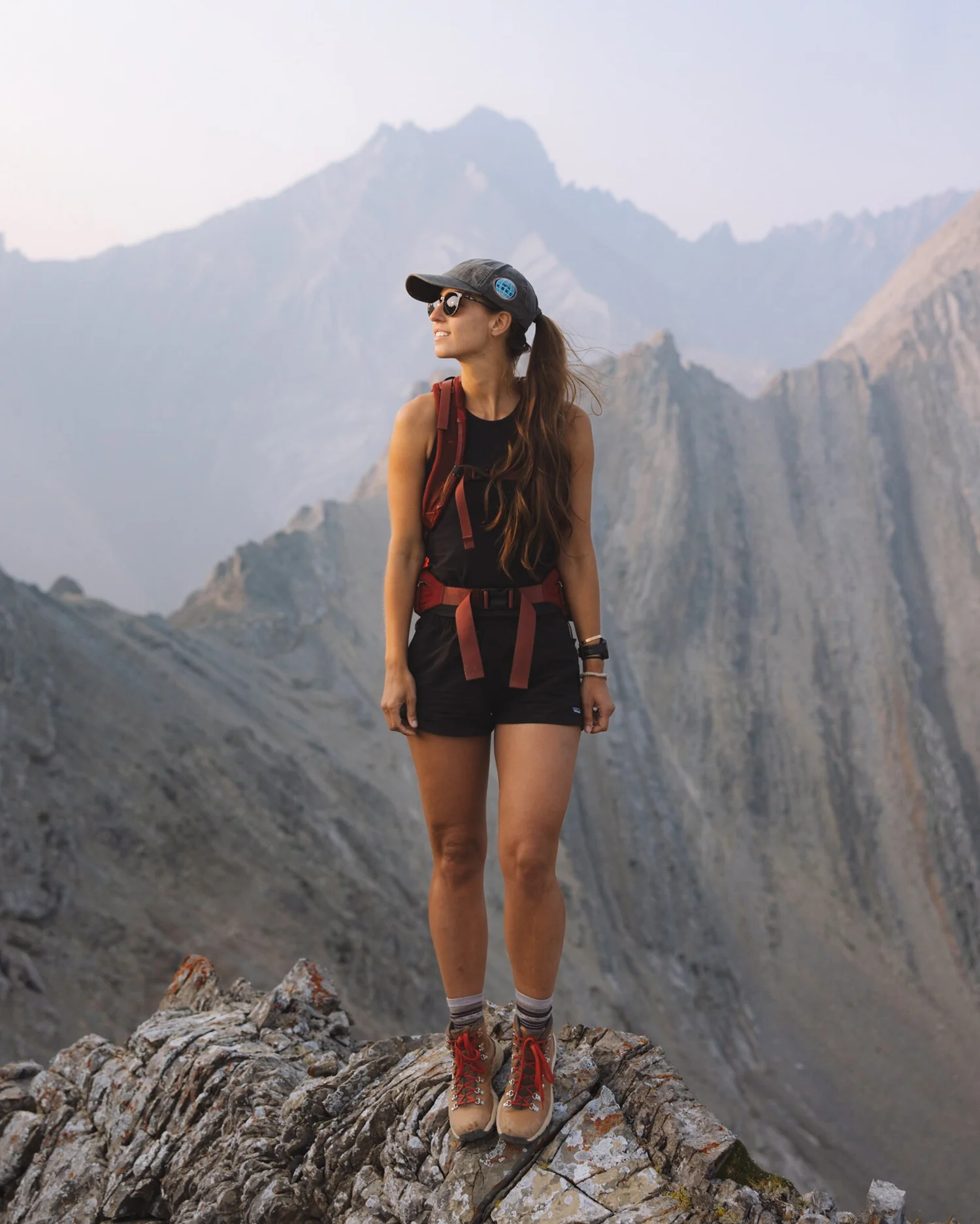 Functional Hiking Gear with a Bold Accent Functional Hiking Gear with a Bold Accent — Camping Outfits