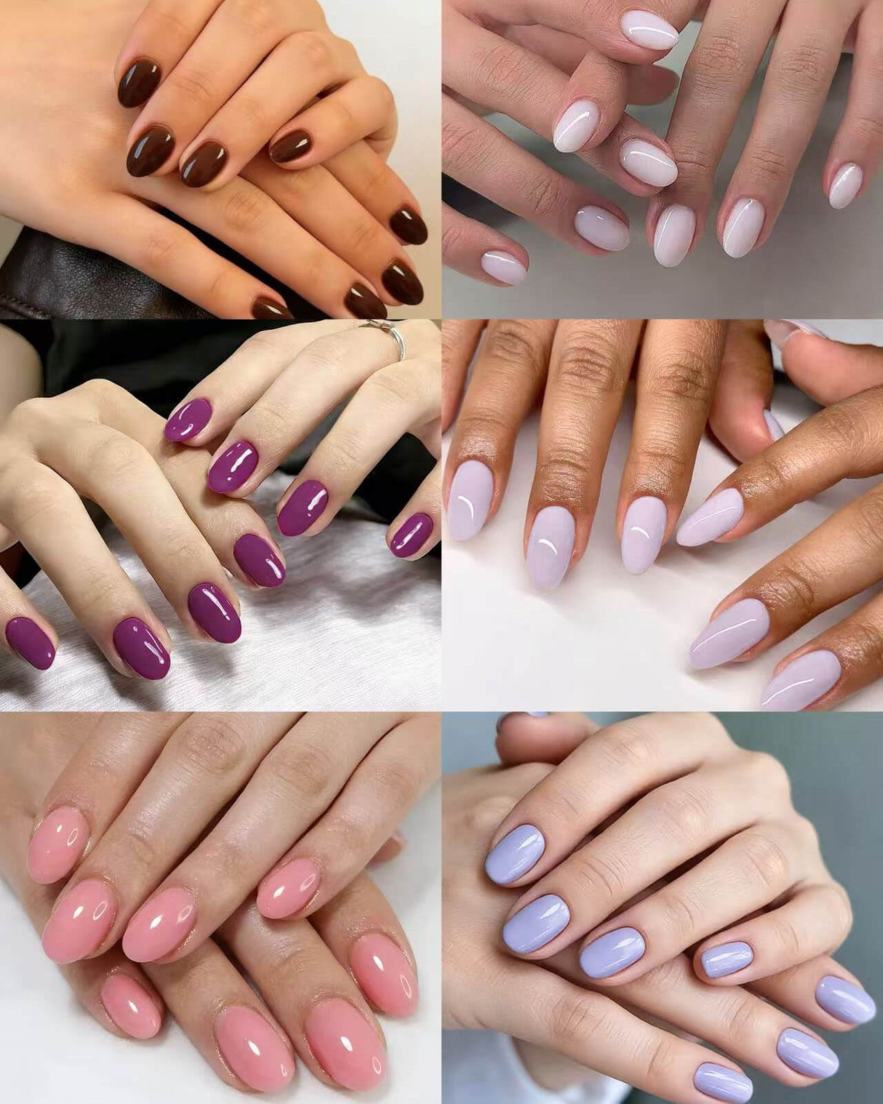 Visual Idea Visual Idea — Oval Nails