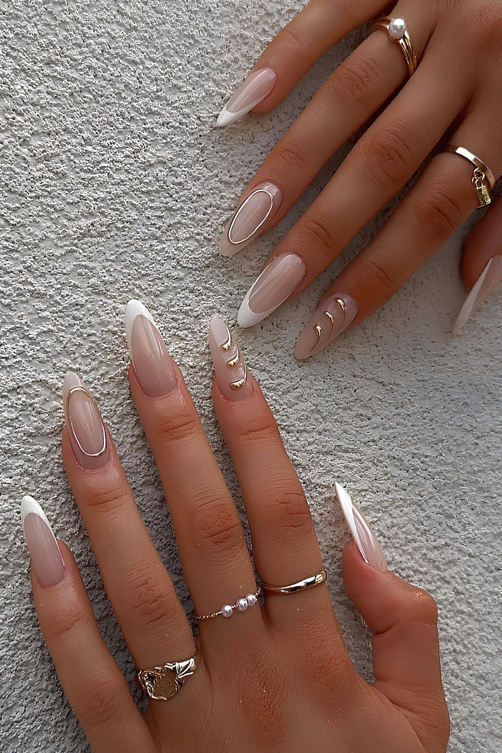 Classic Elegant Bridal Visual Idea — Classy Nails