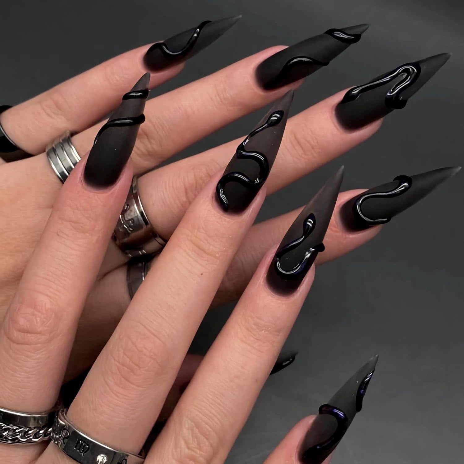 Visual Idea Visual Idea — Goth Nails