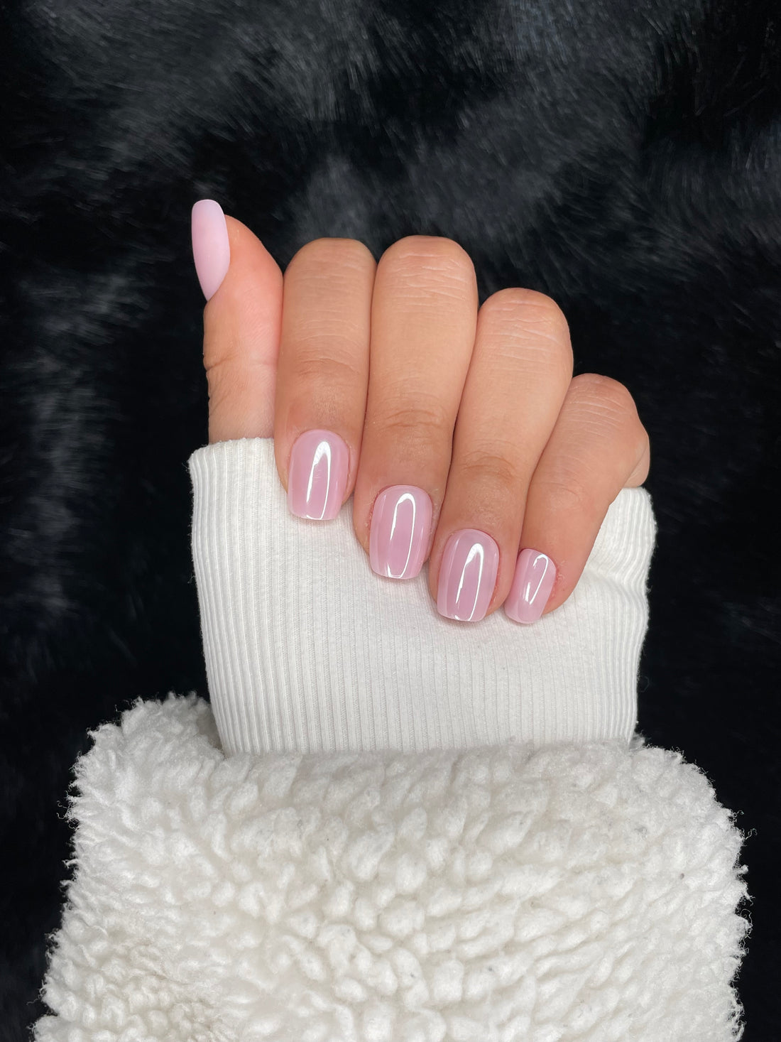 Glossy Visual Idea — Bachelorette Nails