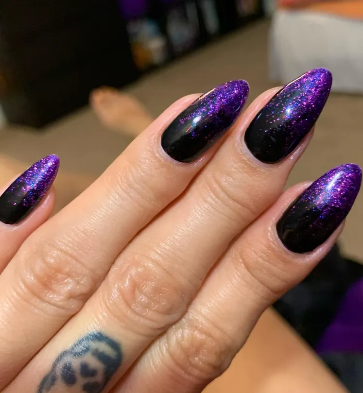 Visual Idea Visual Idea — Dark Purple Nails