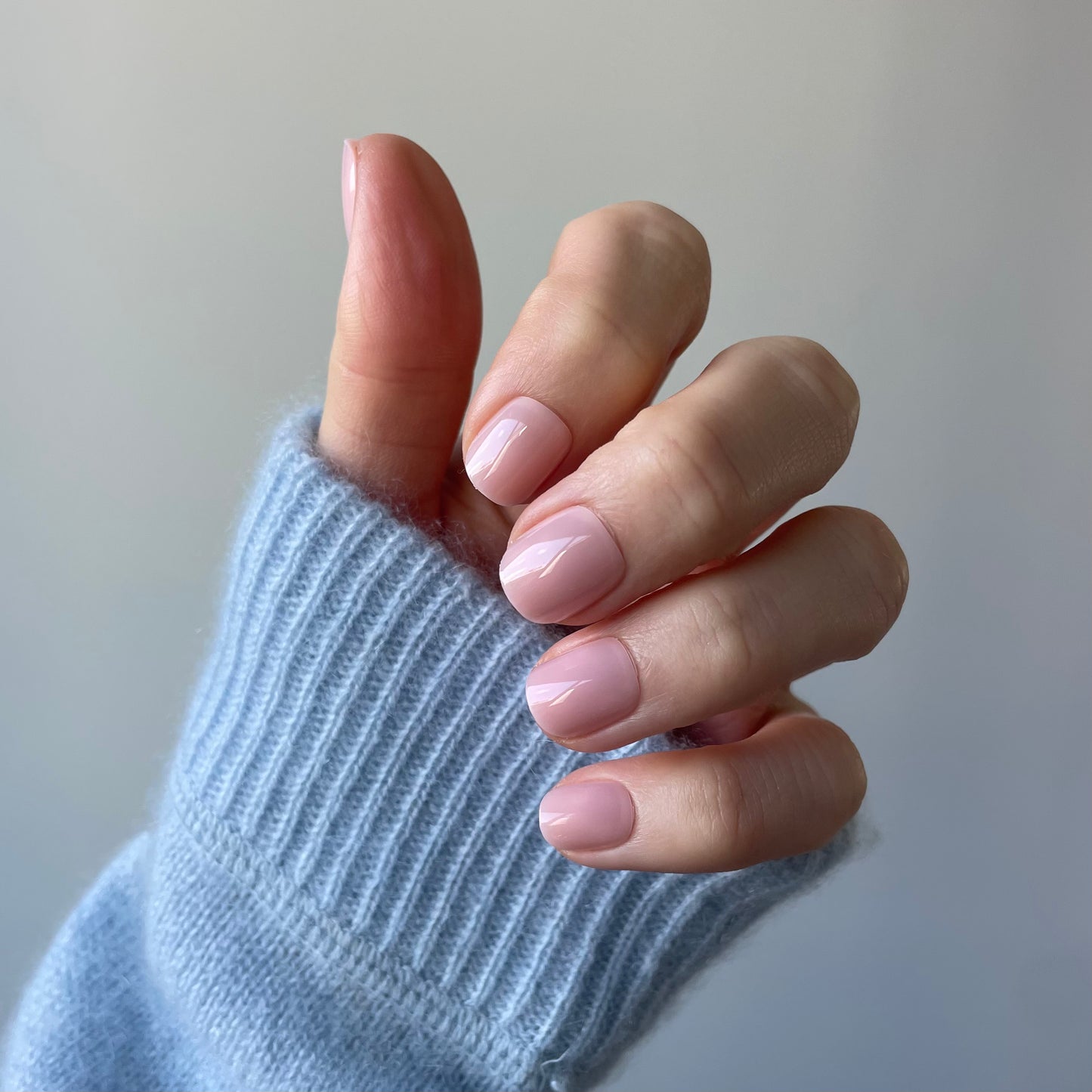 Ultra-Short French Tip — Very Short Nails