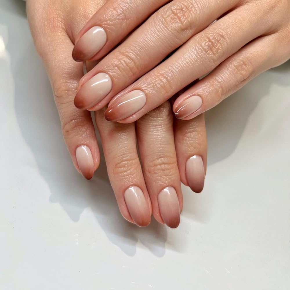 Visual Idea — Short Oval Nails