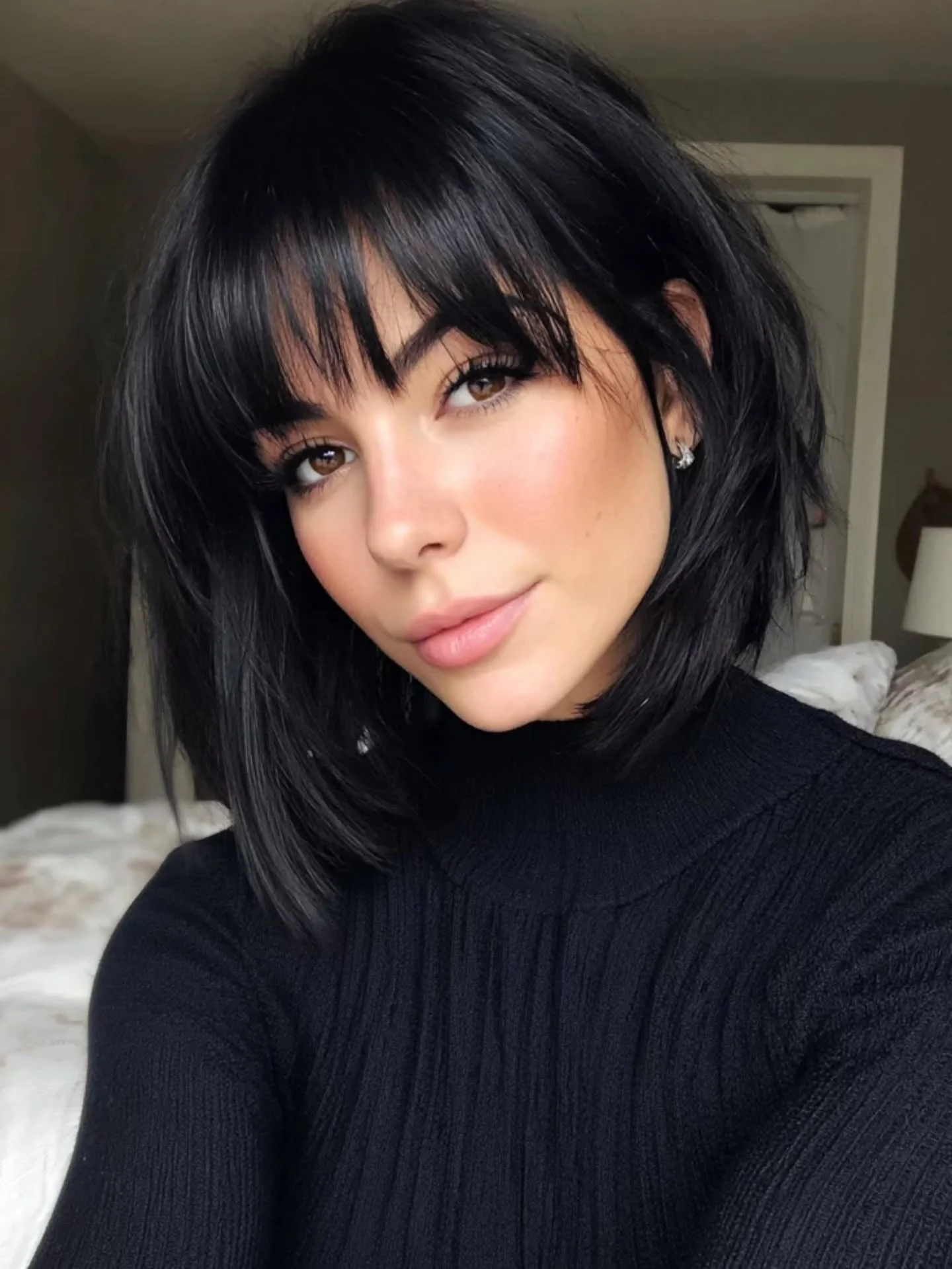 30 French Wispy Bangs Ideas to Try for a Soft and Chic Modern Look