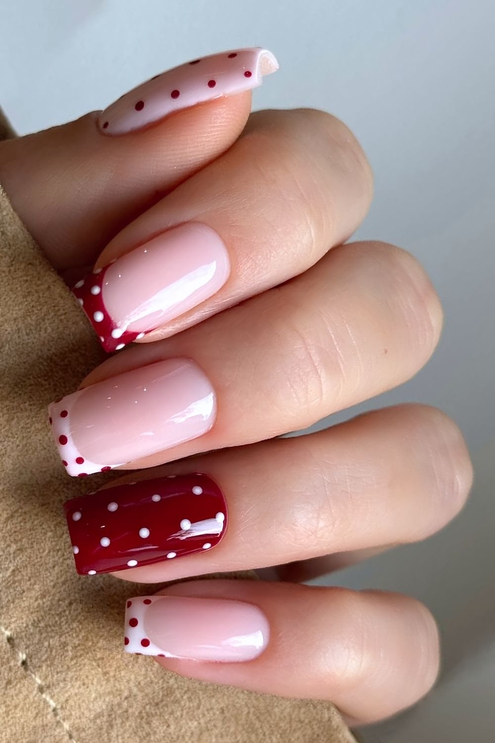 Any Visual Idea Any Visual Idea — Polka Dot Nails