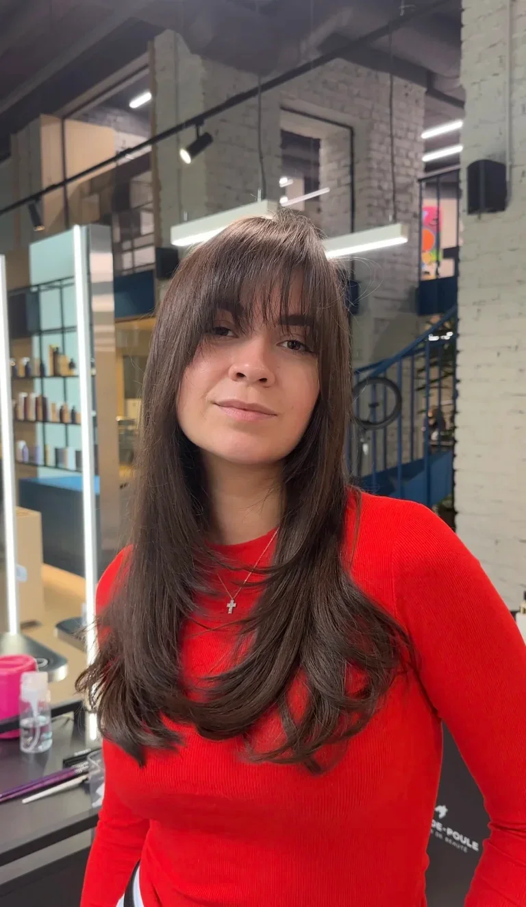 21 Birkin Bangs for Long Hair to Refresh Your Look
