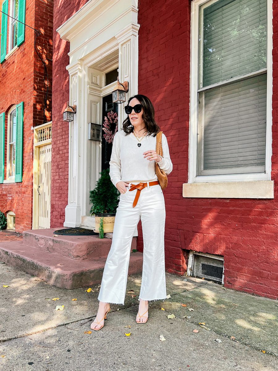 Modern Casual Chic: Cropped Sweater with Wide-Leg Cropped Pants Modern Casual Chic: Cropped Sweater with Wide-Leg Cropped Pants — Dressy Outfits