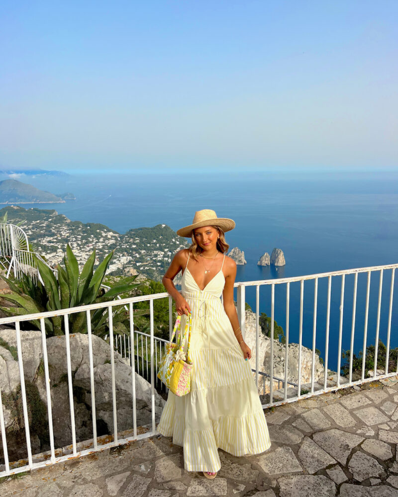 Elegant Belted Midi Dress for City Exploration — Italy Outfits