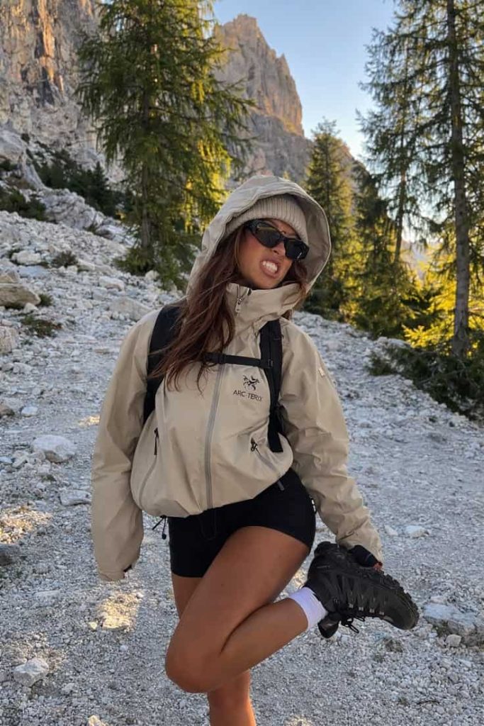 Technical Jacket for Practical Outdoor Adventures — Gorpcore Outfits