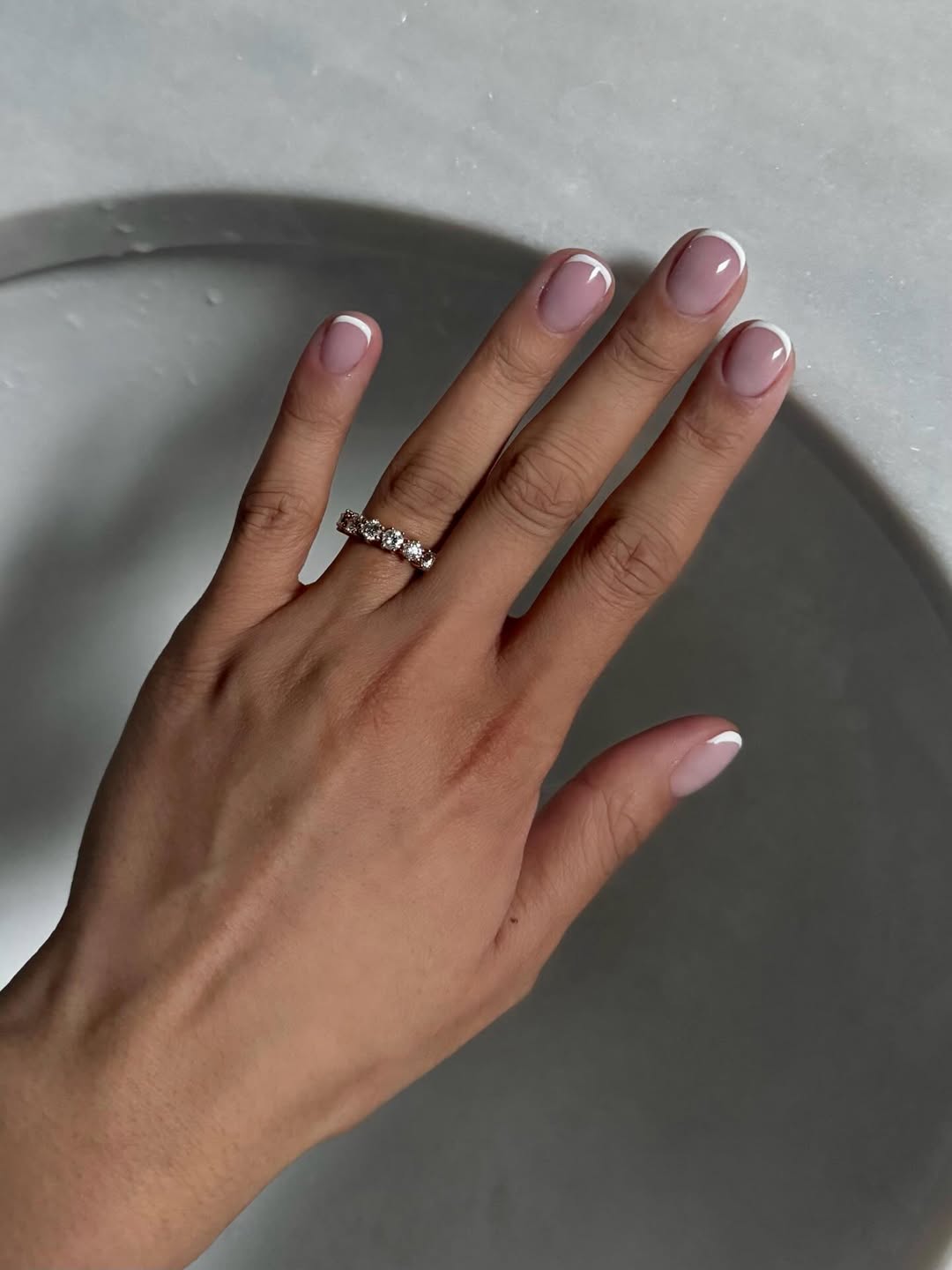 Classic Elegant Visual Idea Classic Elegant Visual Idea — Micro French Nails