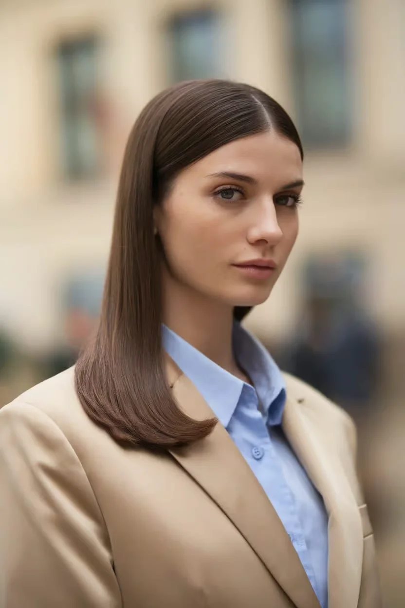 24 Best Hairstyles to Wear With a Pantsuit: Elegant & Modern Ideas