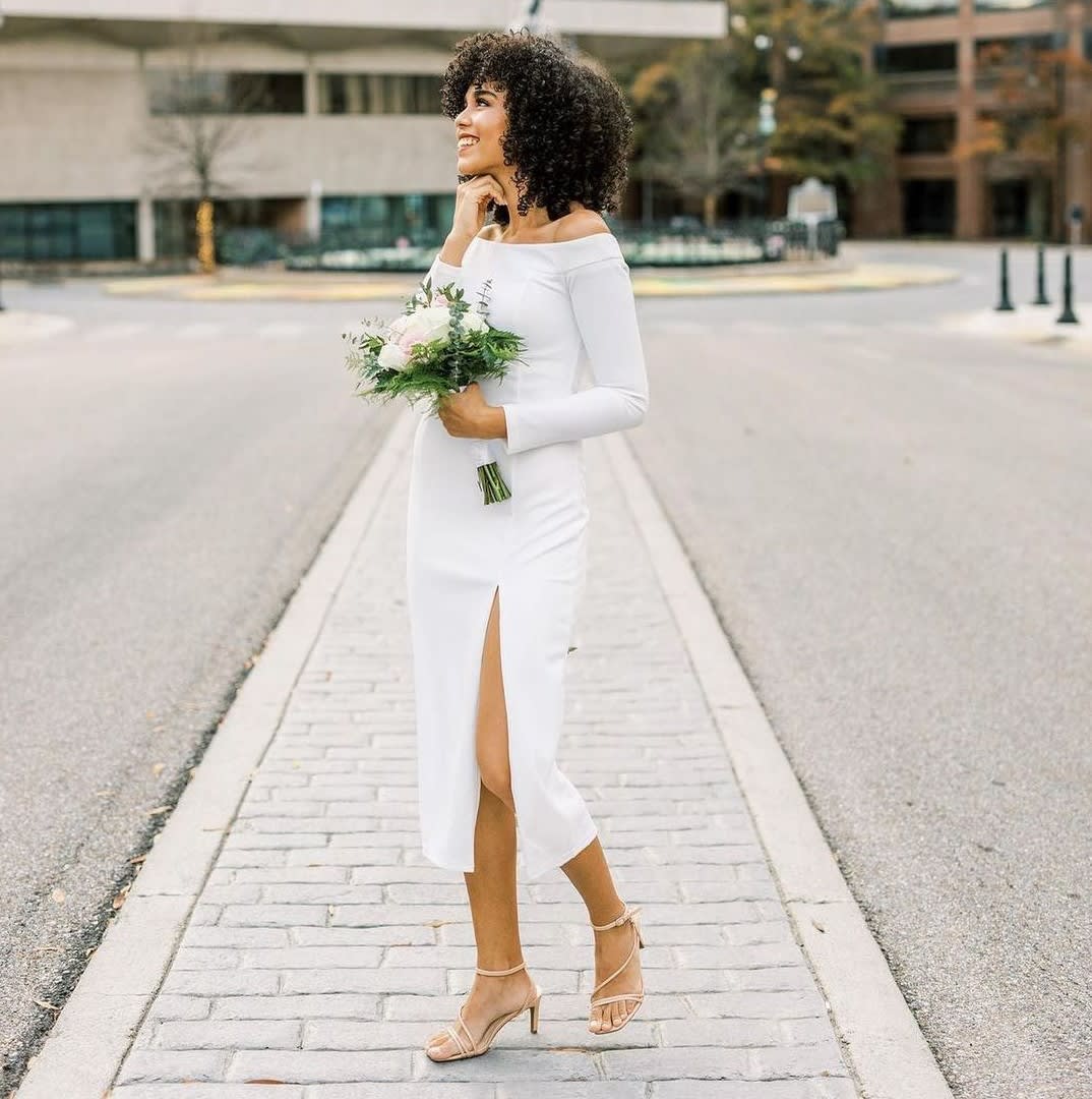 Nude Strappy Heels Outfit Idea Nude Strappy Heels Outfit Idea — Courthouse Wedding Outfits