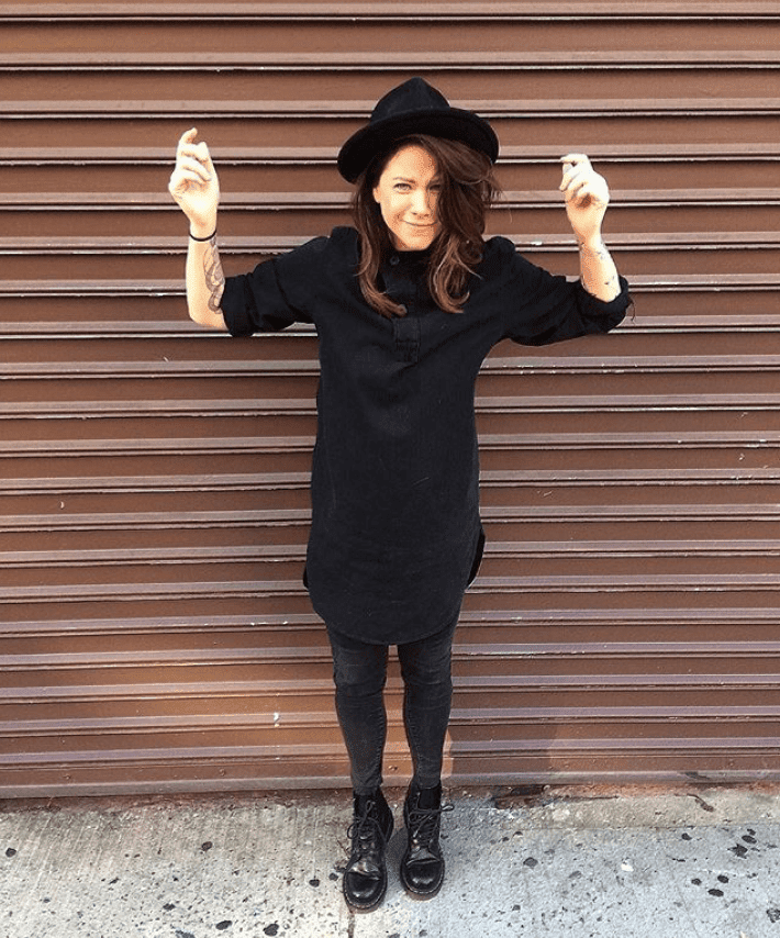 Monochromatic All-Black Ensemble Monochromatic All-Black Ensemble — Tomboy Outfits