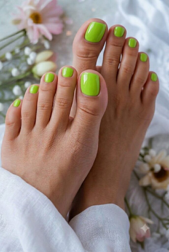 None Visual Idea None Visual Idea — Toe Nail Colors