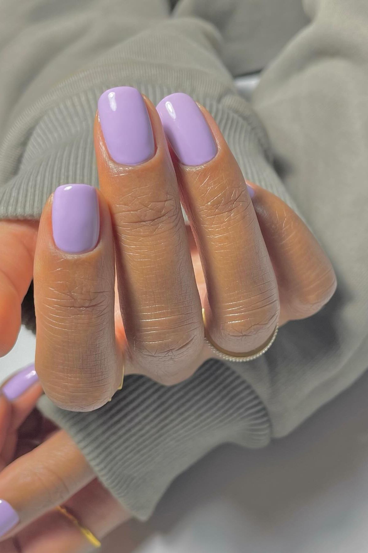 Lavender Visual Idea — Pastel Nails