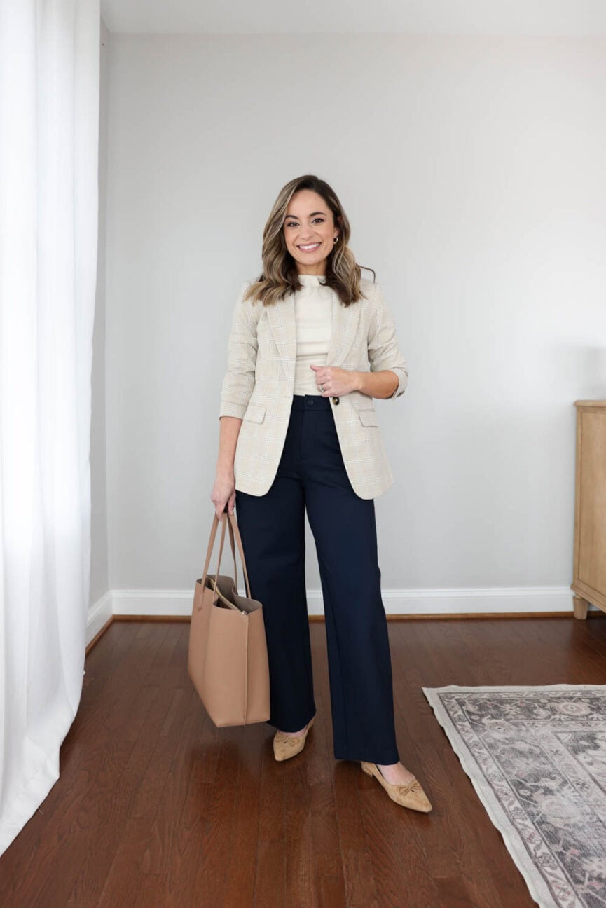 Workwear Business Casual Outfit Idea Workwear Business Casual Outfit Idea — Capsule Wardrobe
