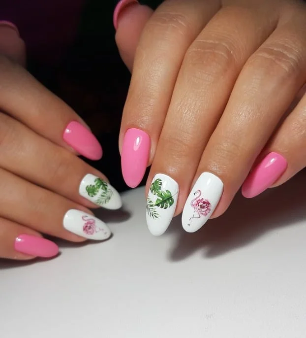 30 Elegant Milky Oval Nails With a Glossy Shine for a Timeless, Feminine Manicure Look