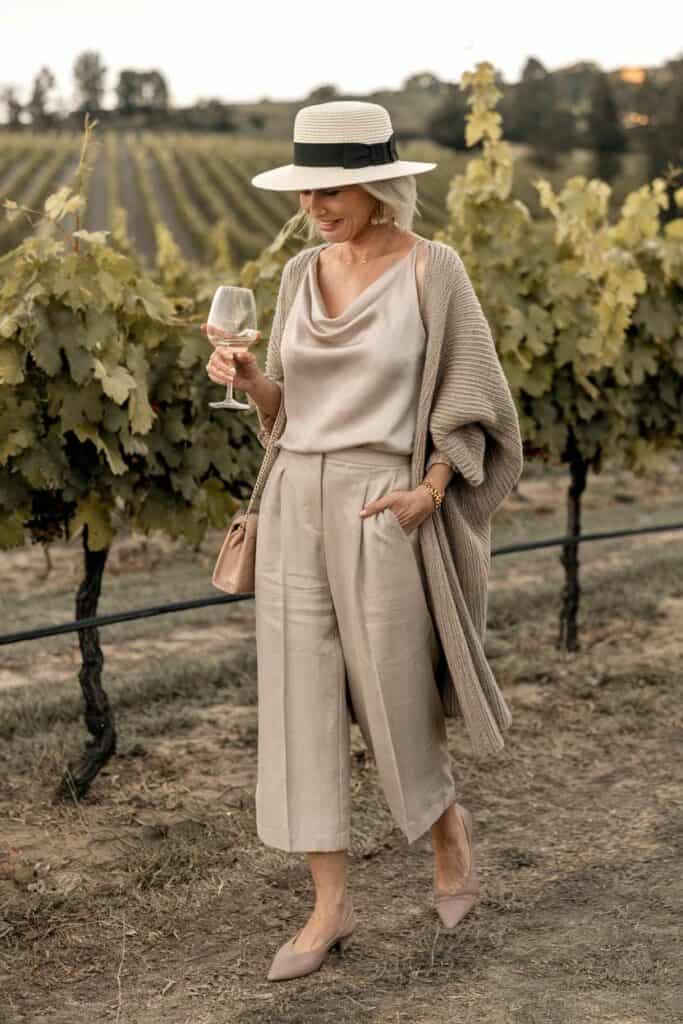 V-Neck Sweater Over Collared Shirt with Cargo Pants V-Neck Sweater Over Collared Shirt with Cargo Pants — Layering Outfits