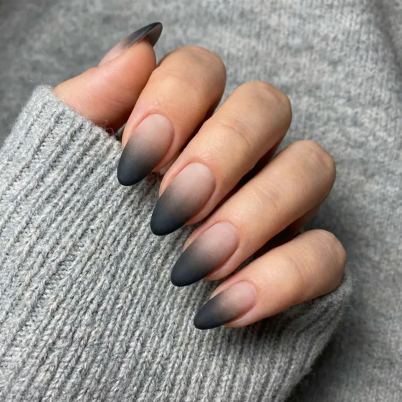 Matte Visual Idea Matte Visual Idea — French Ombre Nails