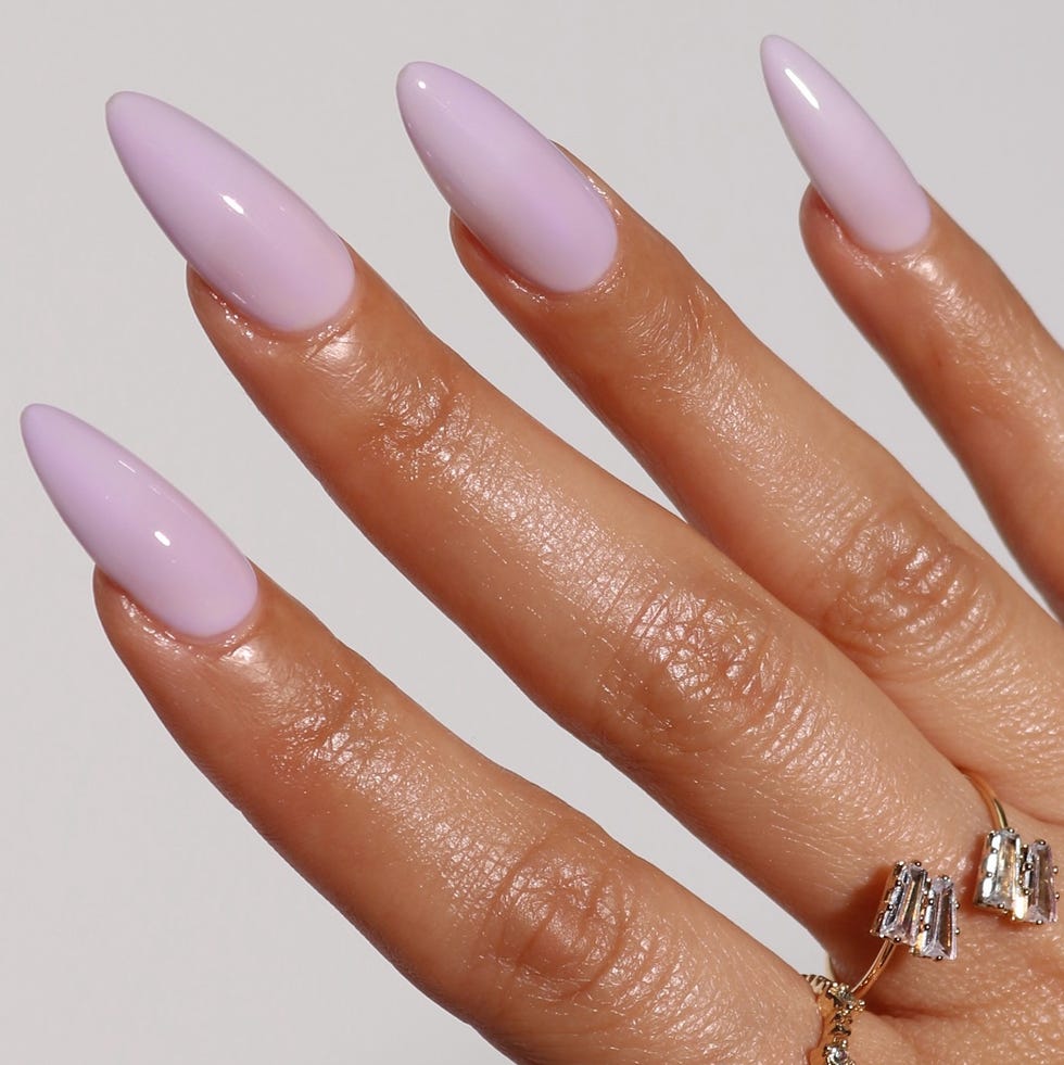 Soft Pastel Lavender Stilettos Soft Pastel Lavender Stilettos — Lavender Nails