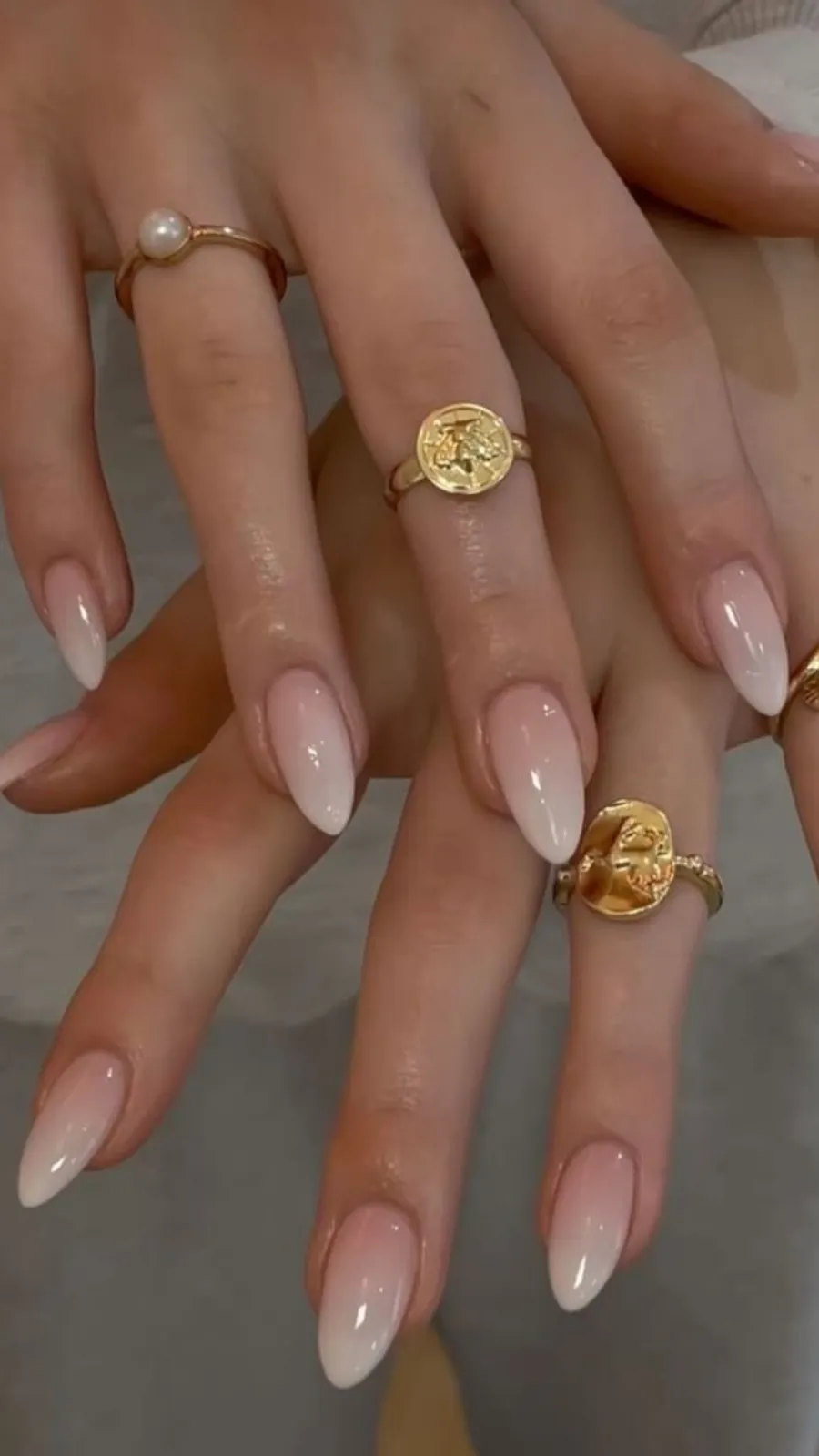 Pale Pink To White Gradient Visual Idea Pale Pink To White Gradient Visual Idea — Old Money Nails