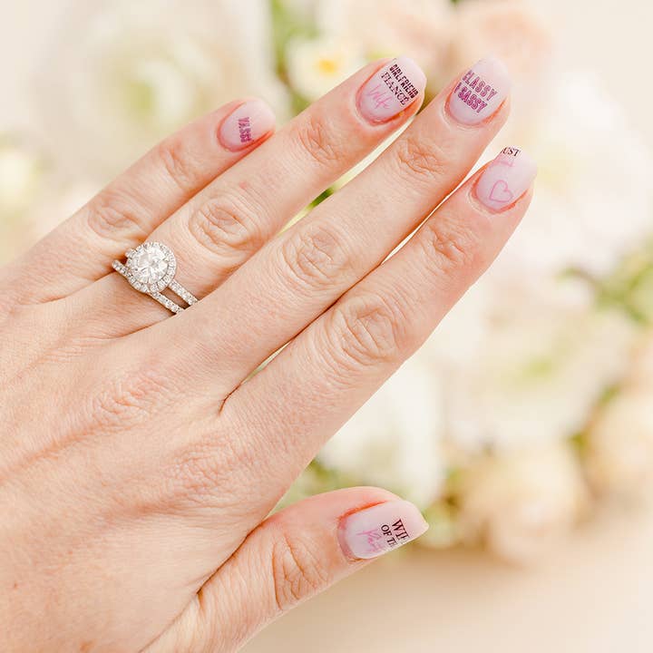 Bachelorette Party Visual Idea — Bachelorette Nails