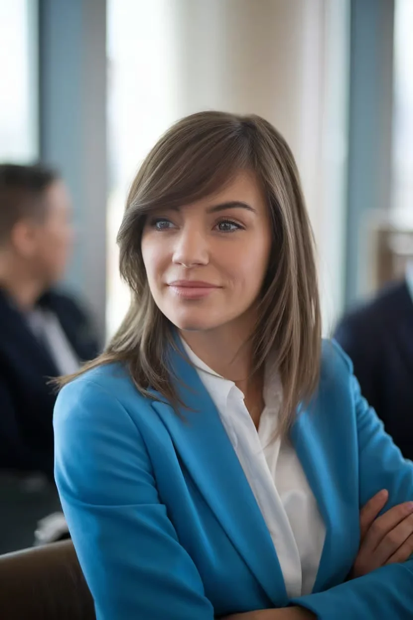 24 Best Hairstyles to Wear With a Pantsuit: Elegant & Modern Ideas