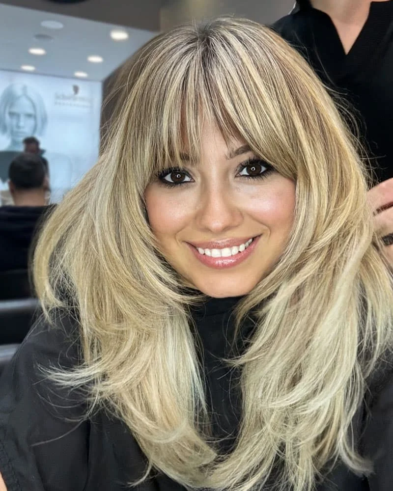Curtain Bangs for Round Faces: 25 Flattering Ideas for 2026