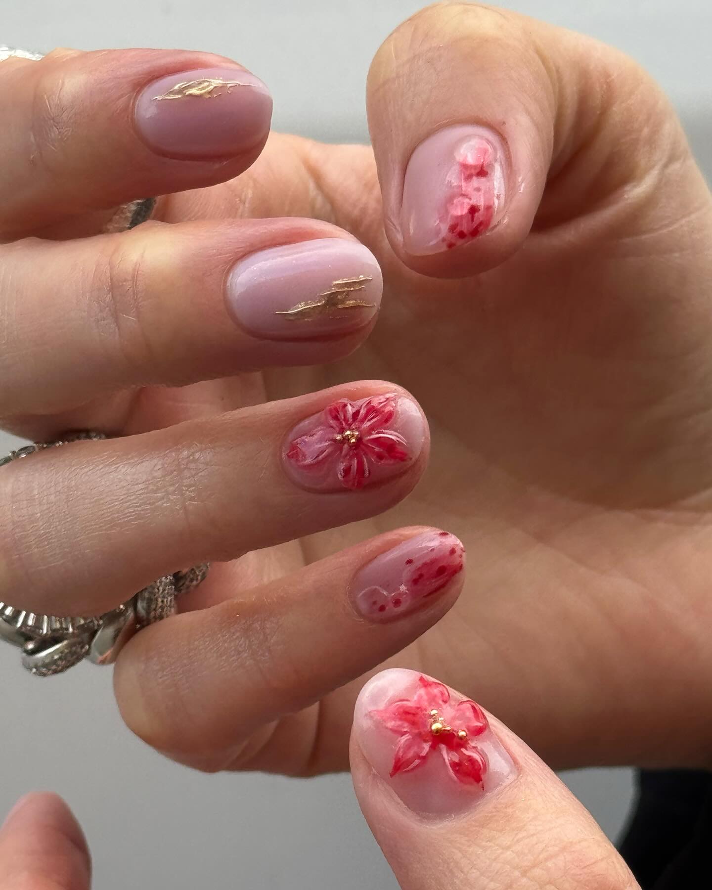 Special Occasion Elegant Visual Idea Special Occasion Elegant Visual Idea — Short Nails