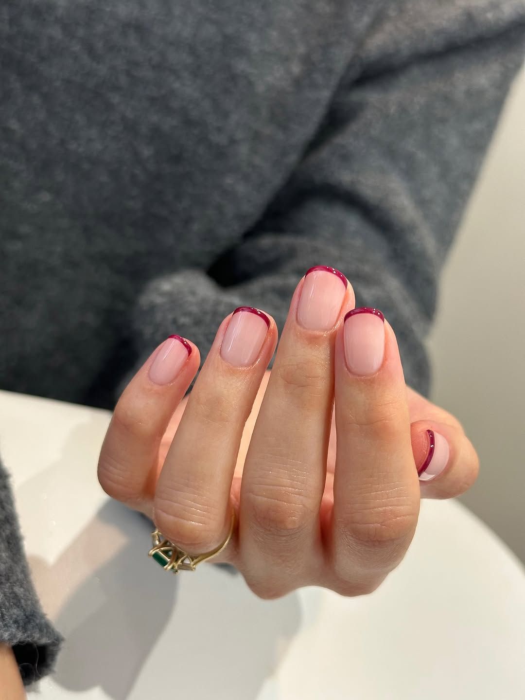 Any Visual Idea Any Visual Idea — Micro French Nails