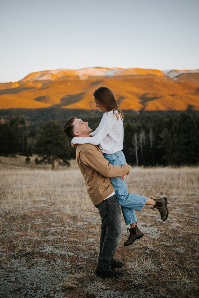 Monochromatic White Engagement Look Monochromatic White Engagement Look — Engagement Photo Outfits