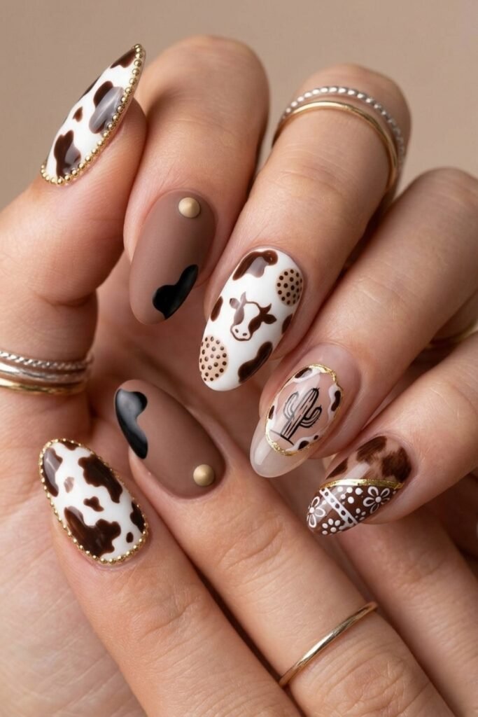 13+ Rodeo Nails Ideas for a Trendy Cowgirl Look