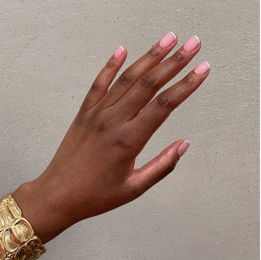 French Tip Visual Idea — Nail Colors