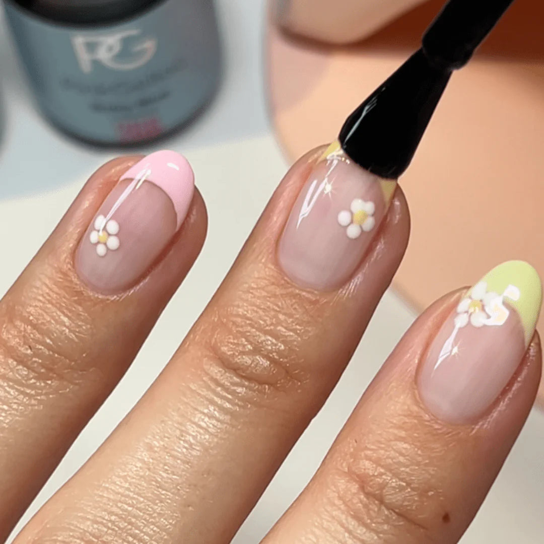 3D Flowers On Accent Nails Visual Idea 3D Flowers On Accent Nails Visual Idea — Easy Nail Designs